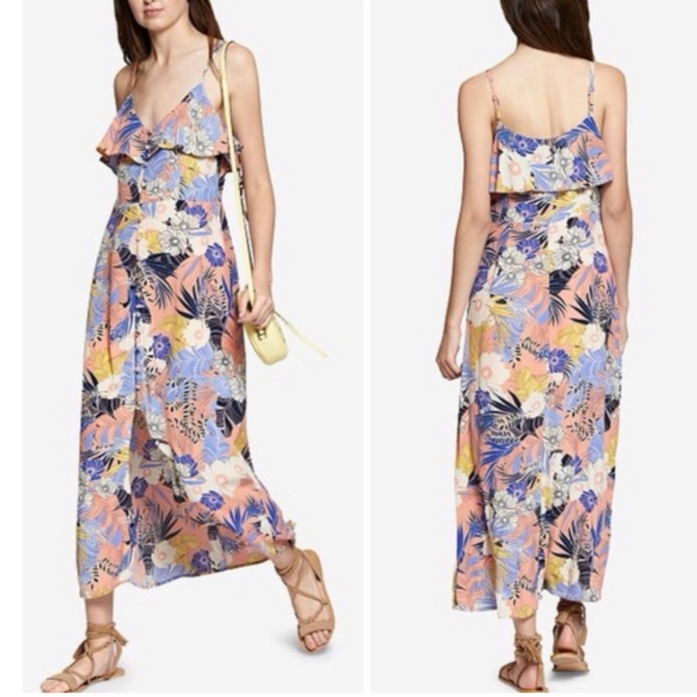 Sanctuary Isabella Printed Flounce Maxi Dress🌺